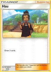 Hau - 19/30 - Common - Alolan Raichu Deck