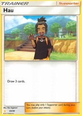 Hau - 23/30 - Common - Alolan Raichu Deck