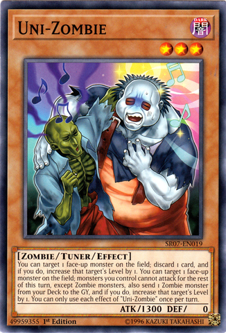 Uni-Zombie - SR07-EN019 - Common - 1st Edition