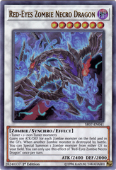 Red-Eyes Zombie Necro Dragon - SR07-EN041 - Ultra Rare - 1st Edition