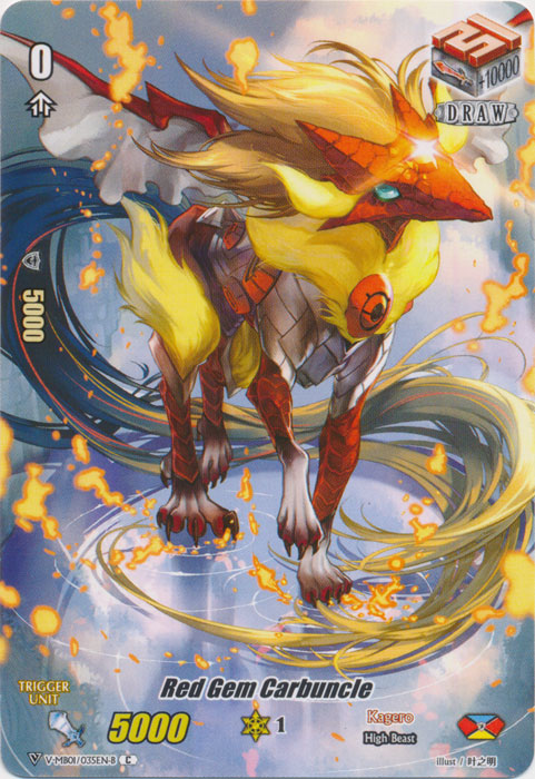 Red Gem Carbuncle - V-MB01/035EN-B - C - Full Art