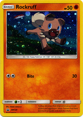 Rockruff SM120 Cosmos Holo Promo - Forbidden Light Single Pack Blisters