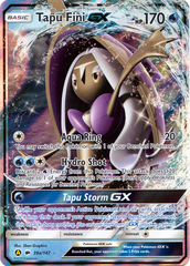 Tapu Fini GX - 39a/147 - Alternate Art Holo Promo