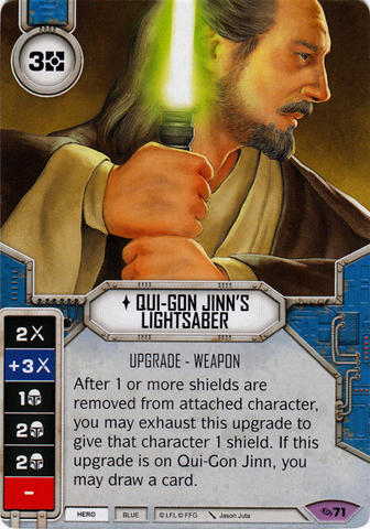 Qui-Gon Jinns Lightsaber