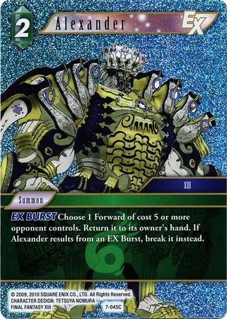 Alexander EX - 7-045C - Foil