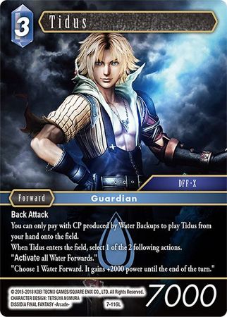 Tidus - 7-116L