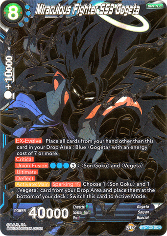 Miraculous Fighter SS3 Gogeta - BT5-120 - SCR