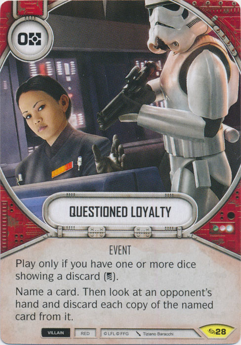 Questioned Loyalty