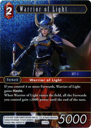 Warrior of Light - 7-131S - Foil