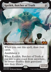 Kozilek, Butcher of Truth - Foil - Extended Art