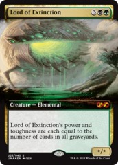 Lord of Extinction - Foil - Extended Art