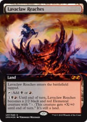 Lavaclaw Reaches - Foil - Extended Art