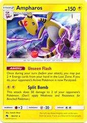 Ampharos - 78/214 - Non-Holo (SM Lost Thunder Symbol)