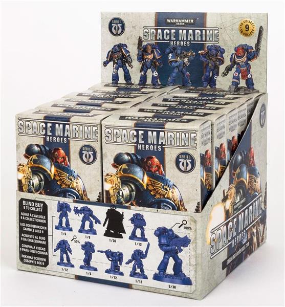 Space Marine Heroes Display
