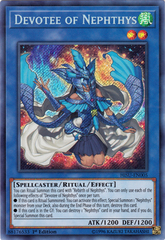 Devotee of Nephthys - HISU-EN005 - Secret Rare - 1st Edition