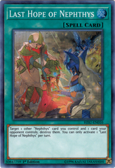 Last Hope of Nephthys - HISU-EN010 - Super Rare - 1st Edition