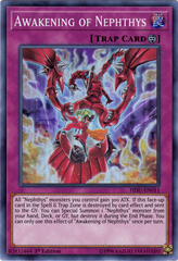 Awakening of Nephthys - HISU-EN011 - Super Rare - 1st Edition