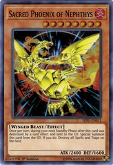 Sacred Phoenix of Nephthys - HISU-EN012 - Super Rare - 1st Edition