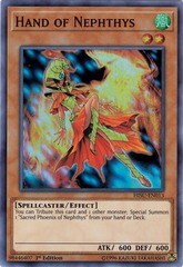 Hand of Nephthys - HISU-EN013 - Super Rare - 1st Edition