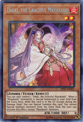 Dakki, the Graceful Mayakashi - HISU-EN027 - Secret Rare - 1st Edition