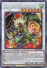 Tengu, the Winged Mayakashi - HISU-EN034 - Secret Rare - 1st Edition