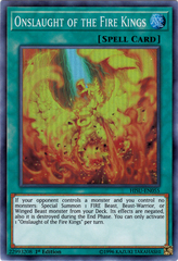 Onslaught of the Fire Kings - HISU-EN055 - Super Rare - 1st Edition