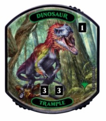 Ultra Pro - Relic Tokens: Lineage Collection - Dinosaur (Trample)