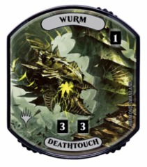 Ultra Pro - Relic Tokens: Lineage Collection - Wurm (Deathtouch)