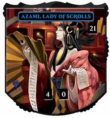 Ultra Pro - Relic Tokens: Legendary Collection - Azami, Lady of Scrolls