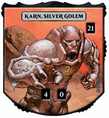 Ultra Pro - Relic Tokens: Legendary Collection - Karn, Silver Golem