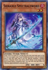 Shiranui Spectralsword - HISU-EN041 - Super Rare - 1st Edition