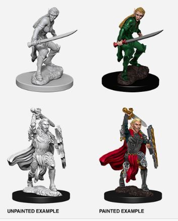 D&D Nolzurs Marvelous Miniatures: Female Elf Fighter