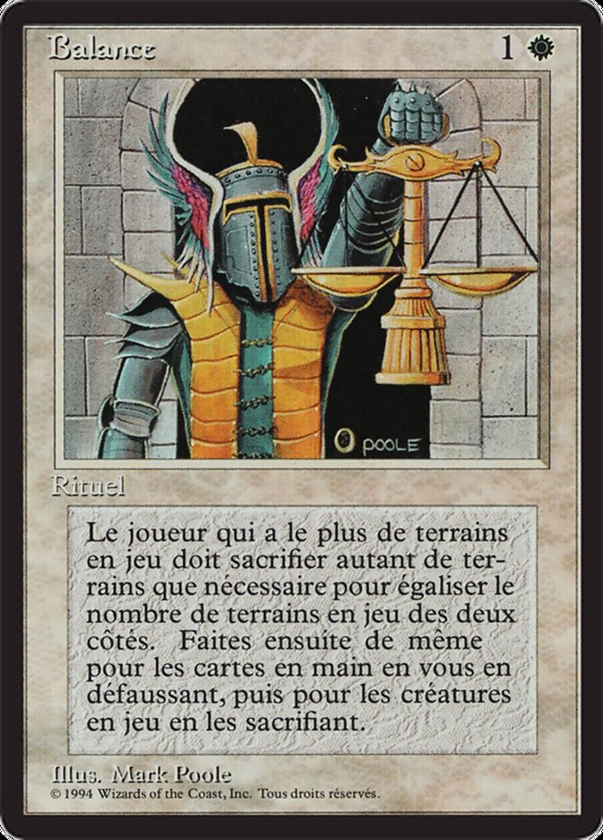 Balance - French
