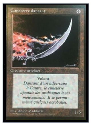 Dancing Scimitar - French