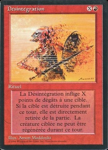 Disintegrate - French