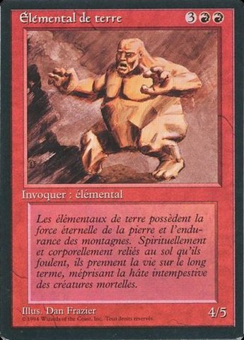 Earth Elemental - French