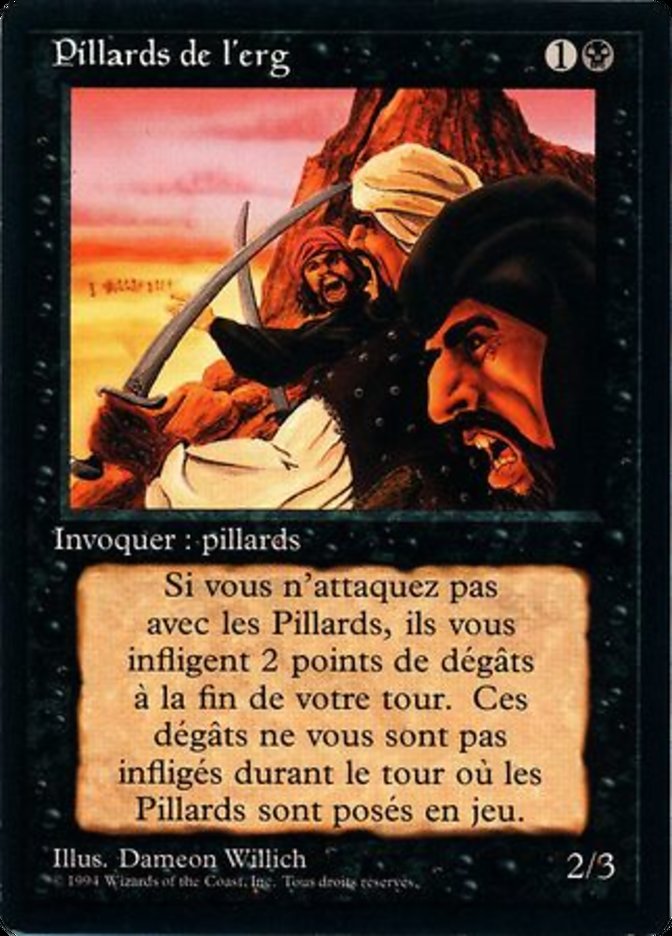 Erg Raiders - French