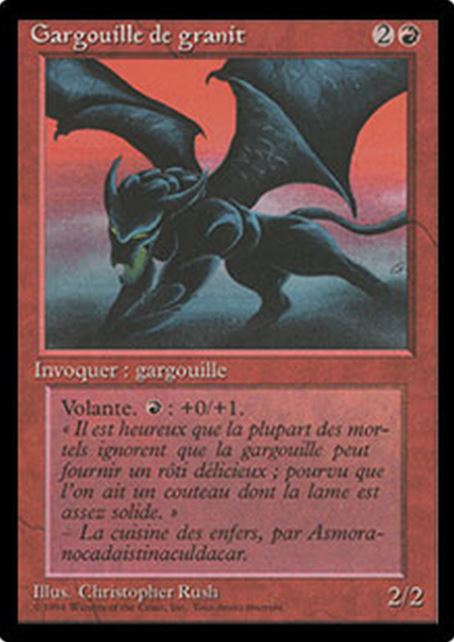 Granite Gargoyle - French