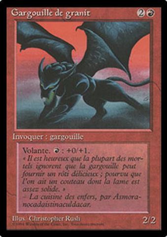 Granite Gargoyle - French