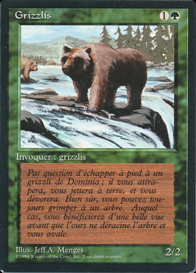 Grizzly Bears - French