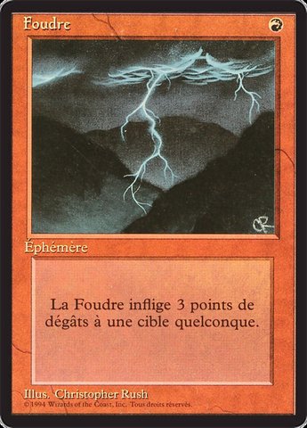 Lightning Bolt - French
