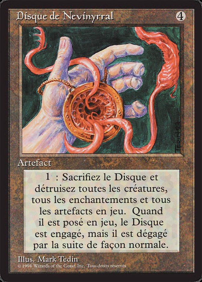 Nevinyrrals Disk - French