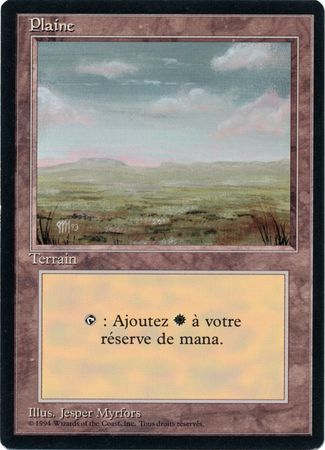 Plains (No Mountains) - French