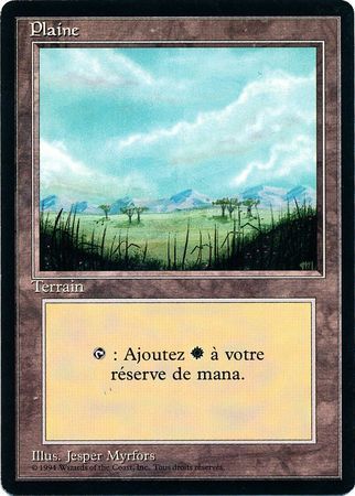 Plains (Trees) - French