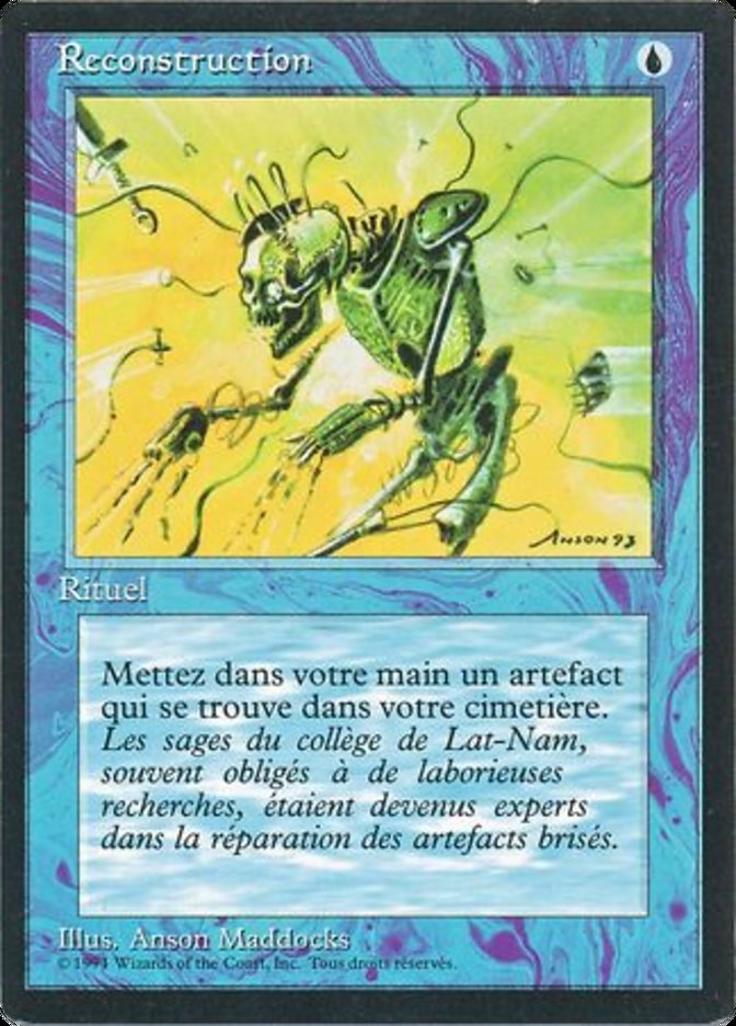 Reconstruction - French