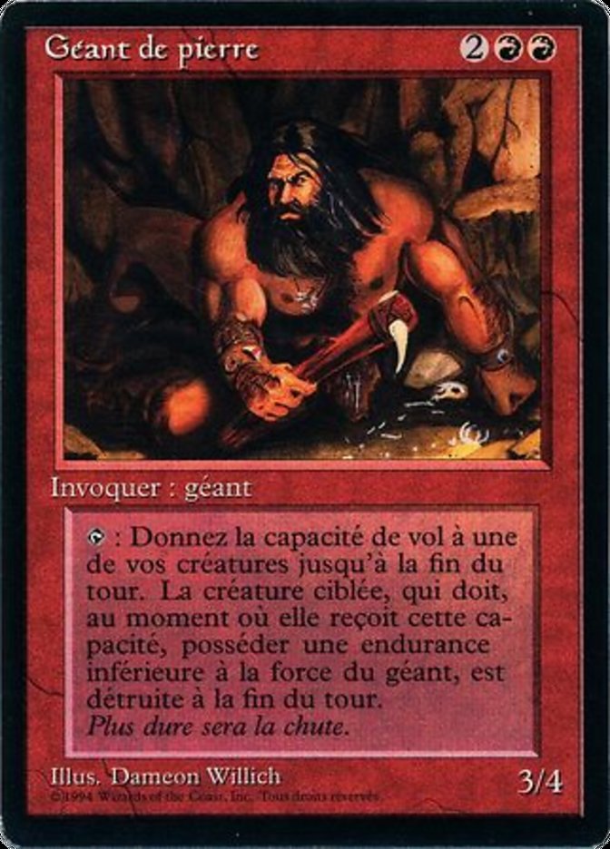 Stone Giant - French
