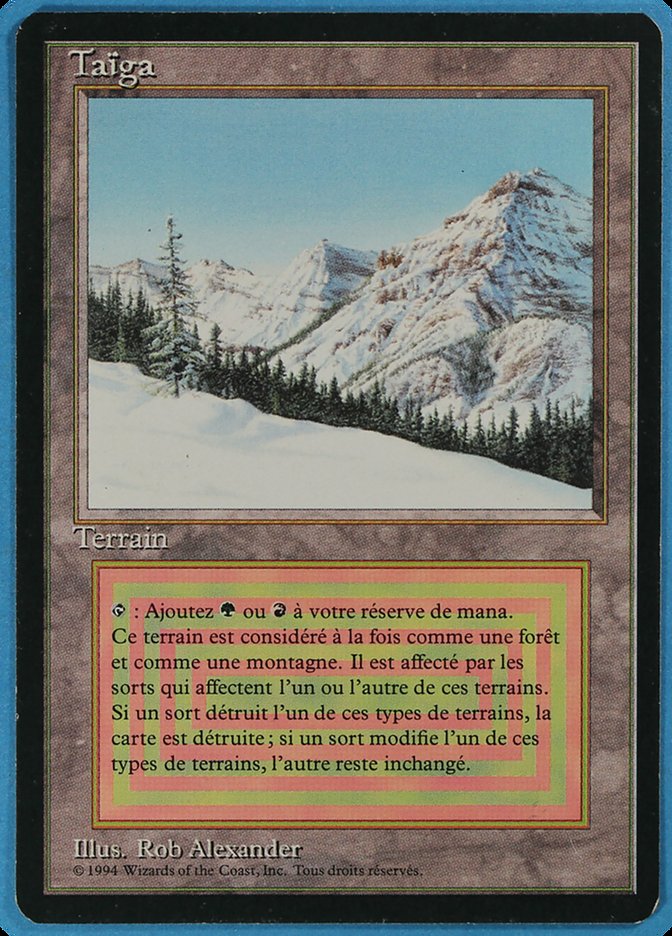 Taiga - French