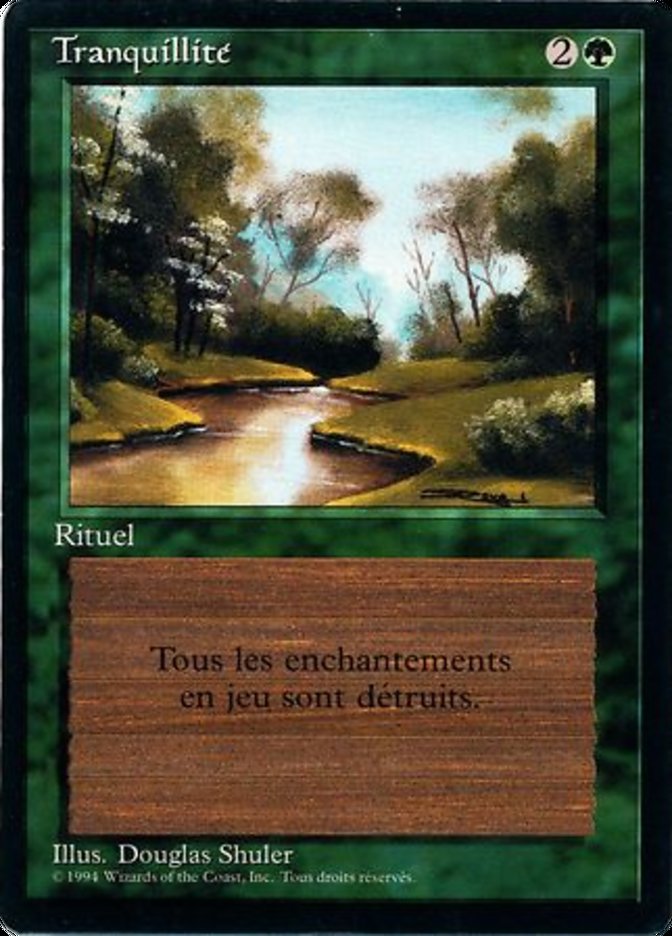 Tranquility - French