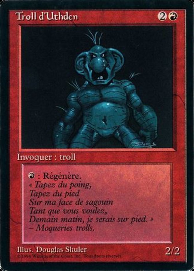 Uthden Troll - French