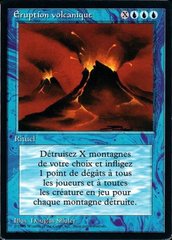 Volcanic Eruption - French